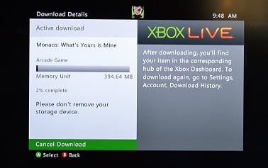 how much storage does a xbox have
