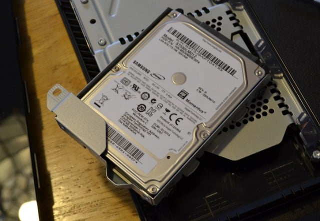 set up hard drive for ps4
