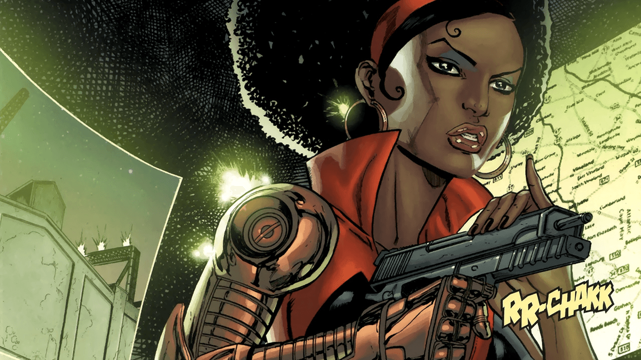 misty knight tshirt