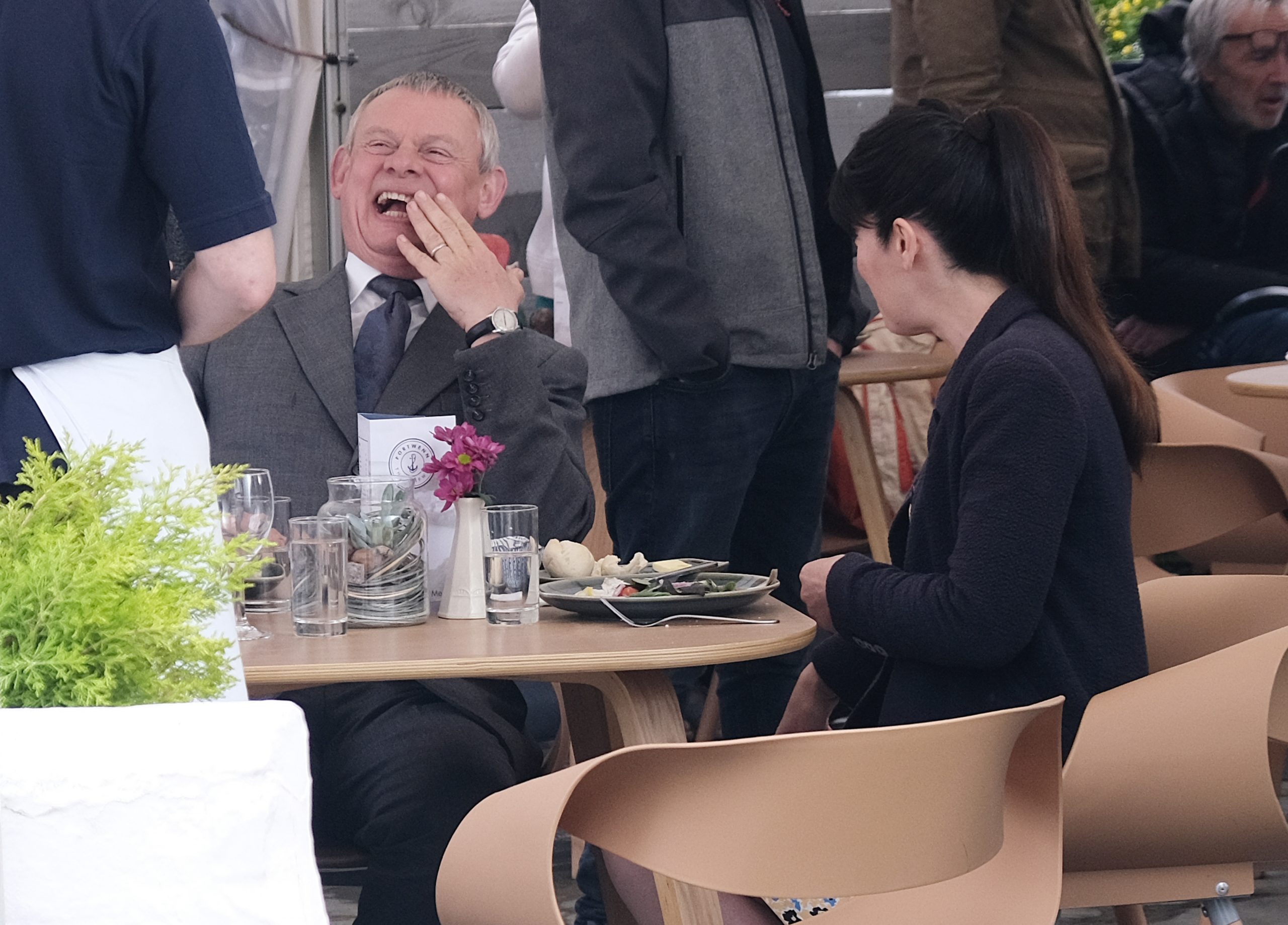 Doc Martin Show Star Martin Clunes On How Caroline Catz S Past Roles