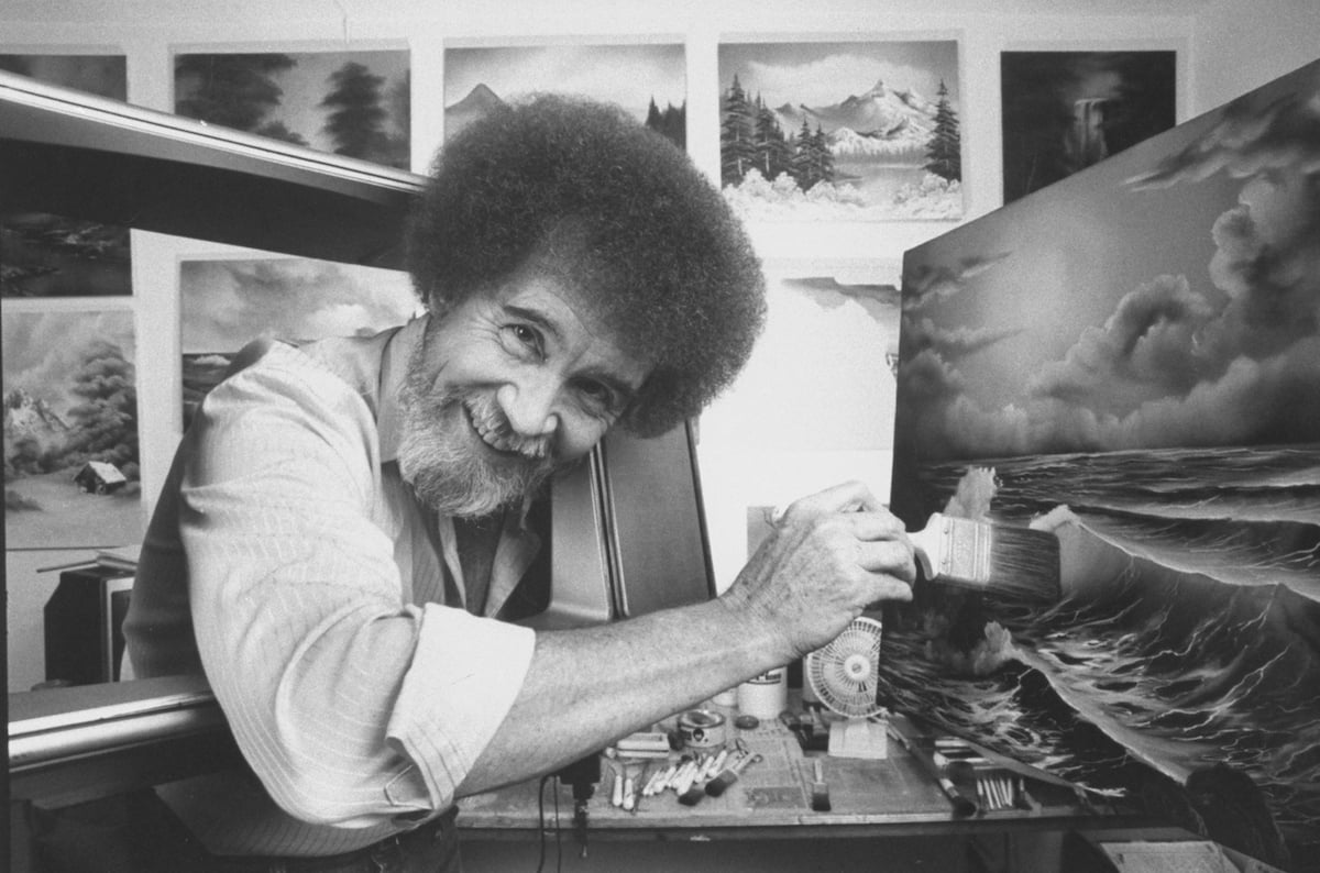 Bob Ross Was A Drill Sergeant For Years Before He Became A Beloved
