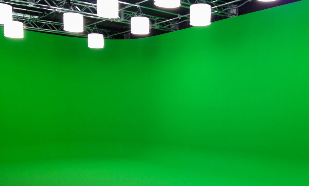 green screen invisible blanket