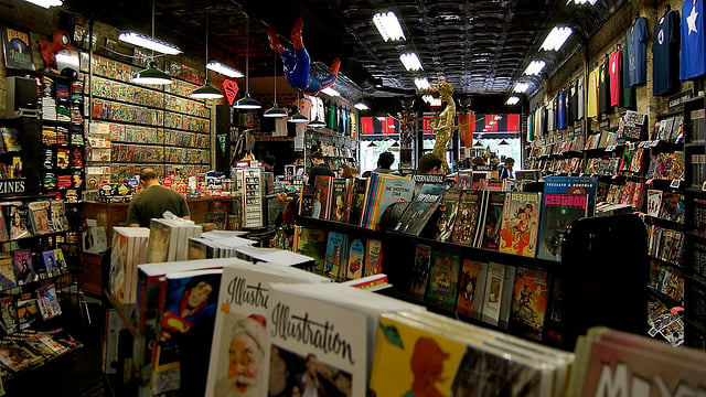comic book store dead space