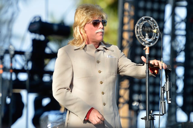 Maynard James Keenan of Tool stands on stage