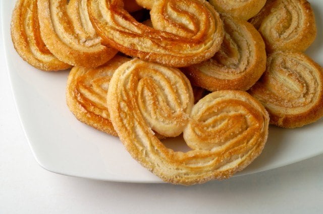 Biscuits palmier français