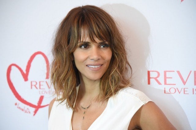 Halle Berry walks the red carpet at a Revlon event
