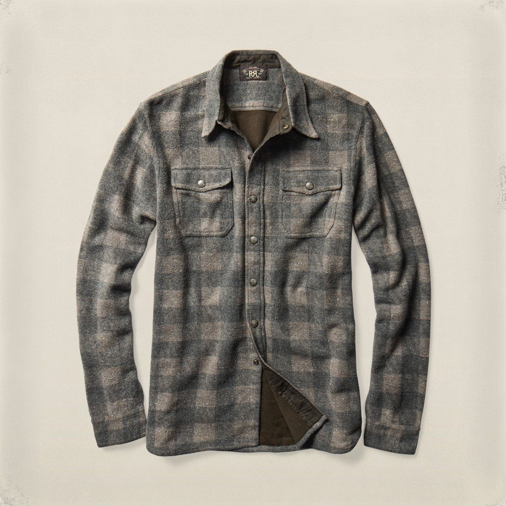 flannel without collar