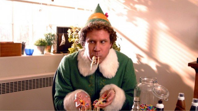 Will Ferrell elokuvassa Elf.