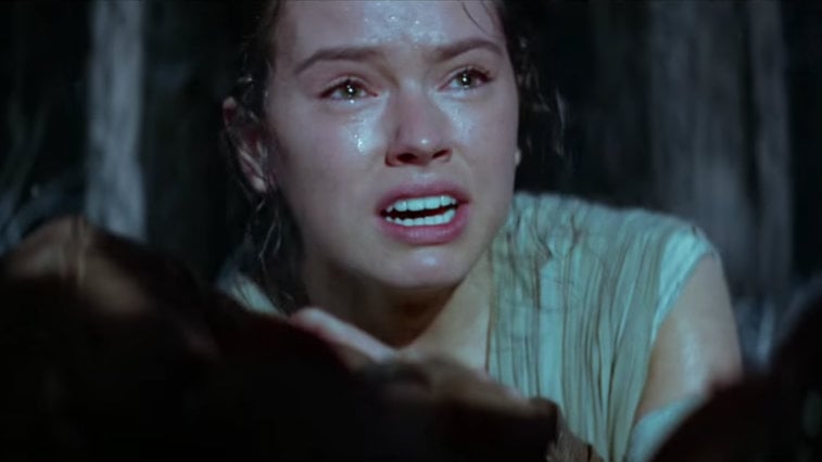 Daisy Ridley in 'Star Wars: The Force Awakens'