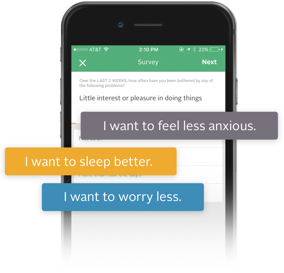 Ginger.io mental health app