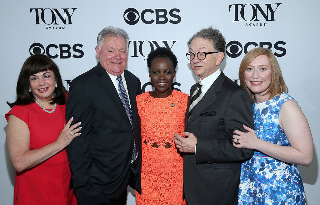 actrice Lupita Nyong ' o woont de Tony Awards 2016 bij. /Jemal Countess/Getty Images'o attends the 2016 Tony Awards