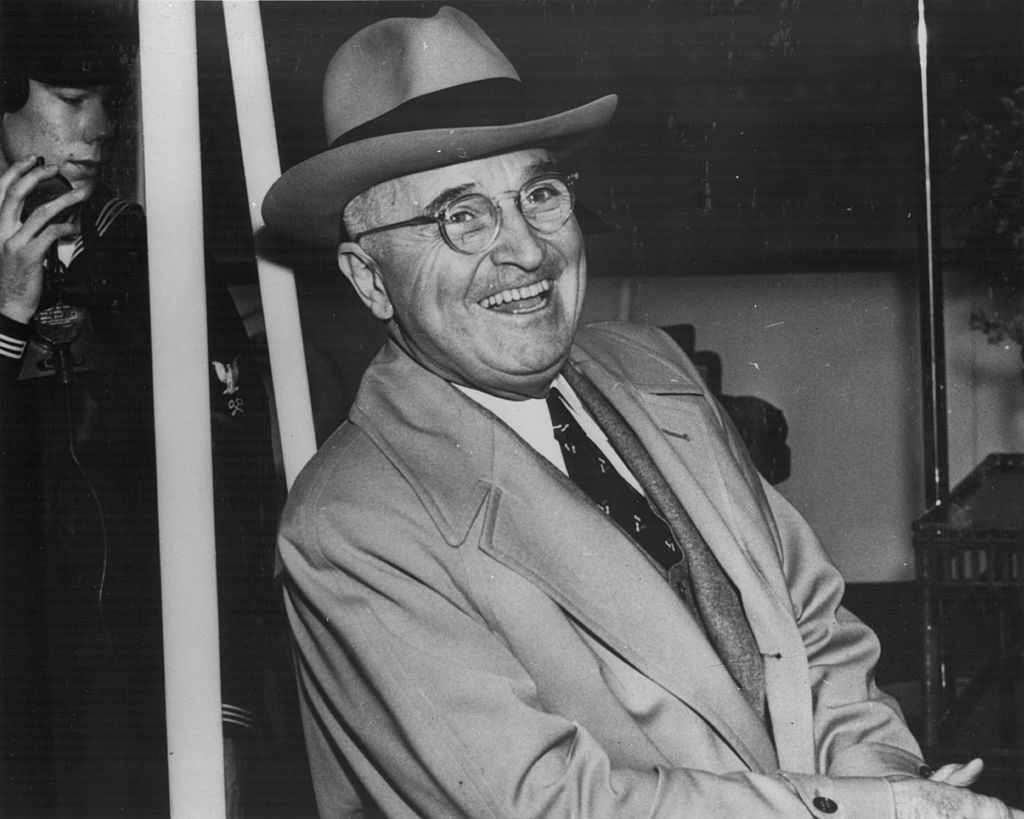 American statesman Harry S Truman