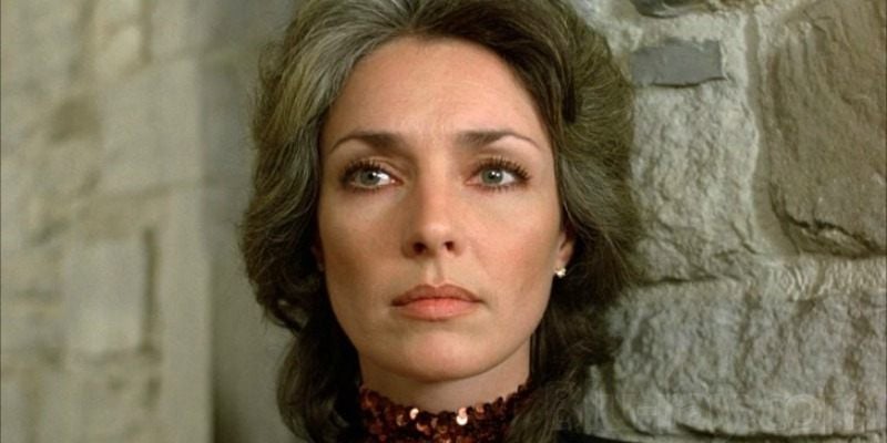 jest to zbliżenie twarzy Jennifer O ' Neill.'Neill's face.