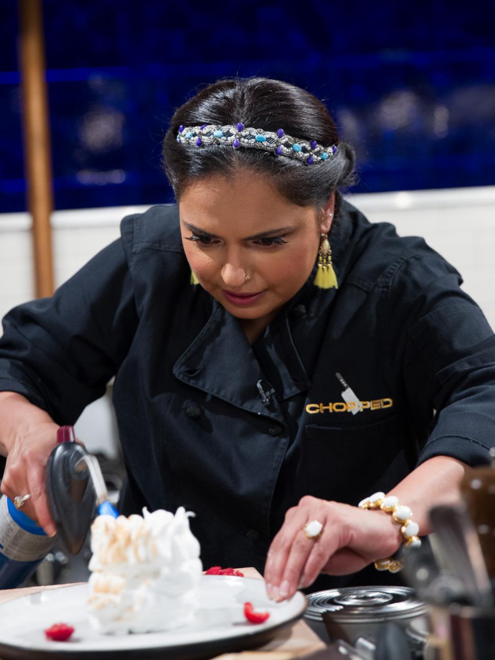 für einen Chopped-Dessert-Wettbewerb bewerben