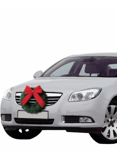 Christmas Car Wreath