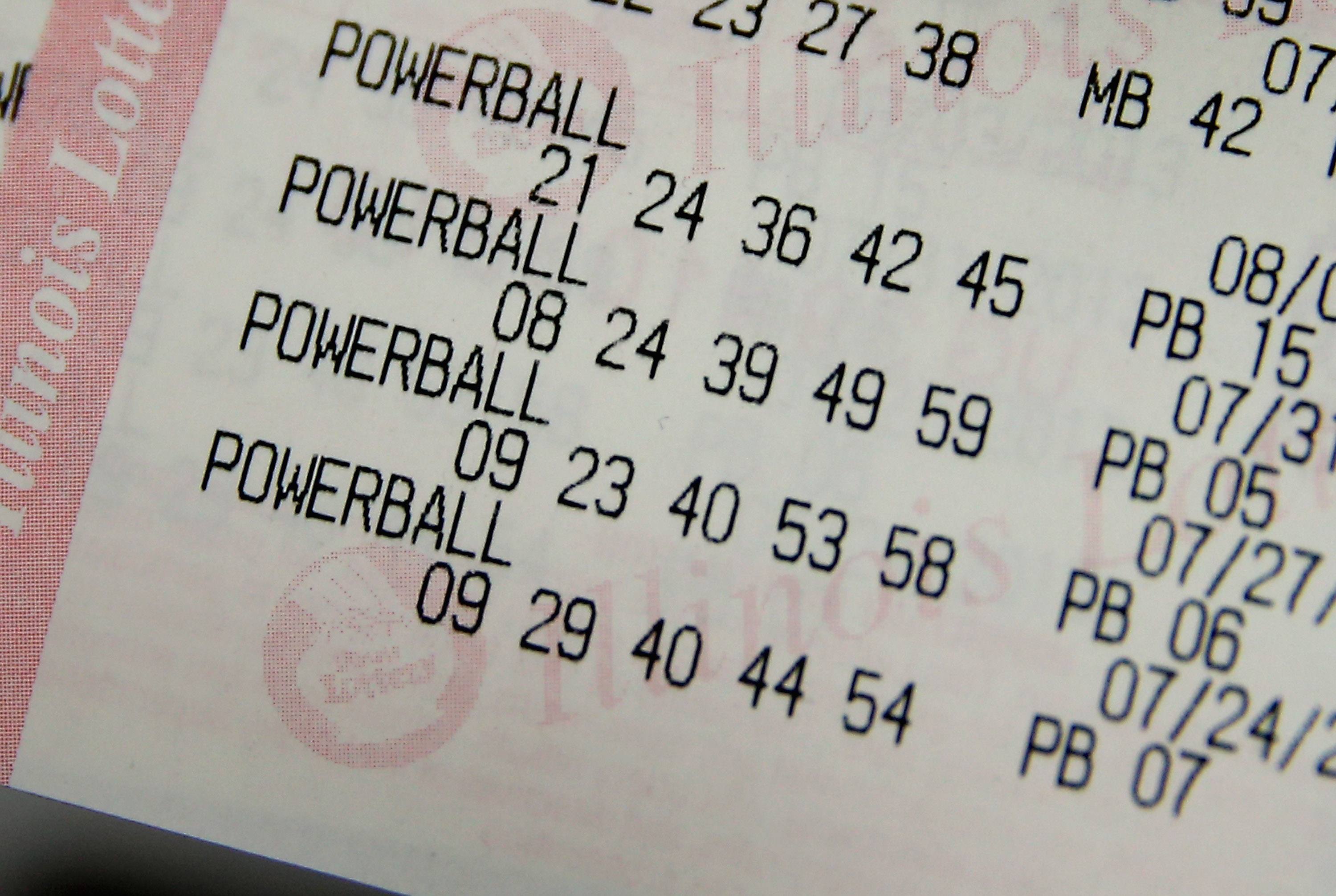 winning powerball lottery numbers