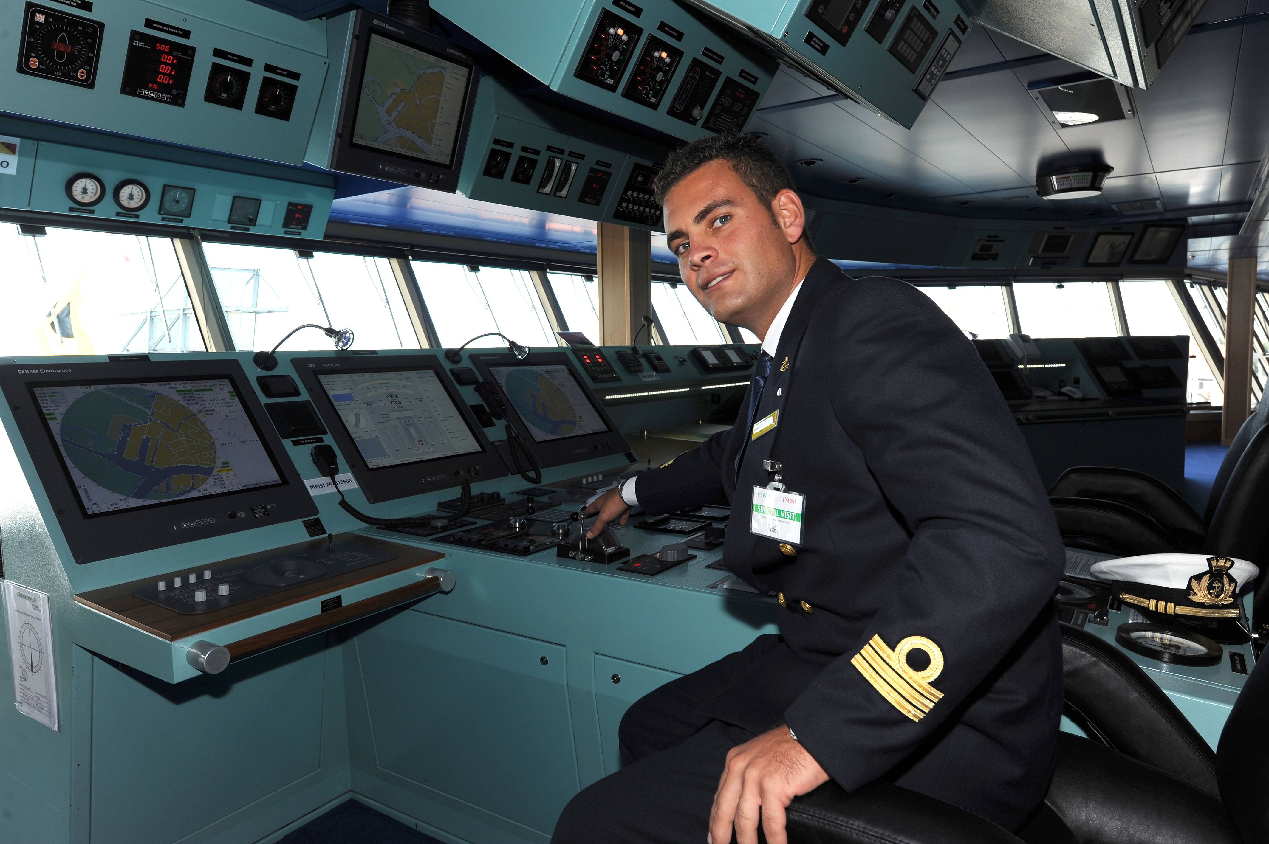 where are most cruise ship captains from
