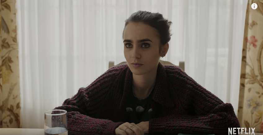 Lily Collins in "To the Bone"