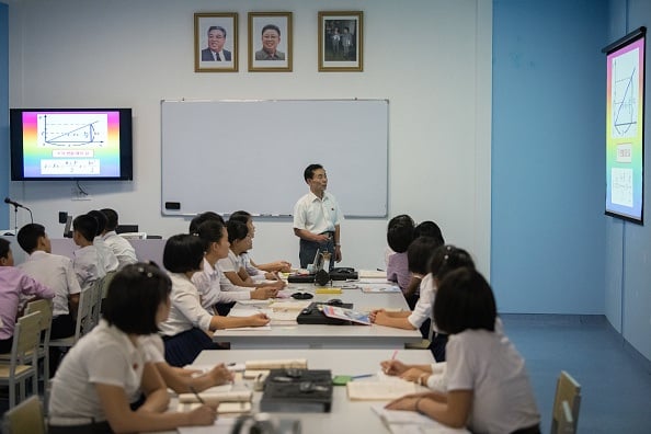 Profesor en Corea del Norte