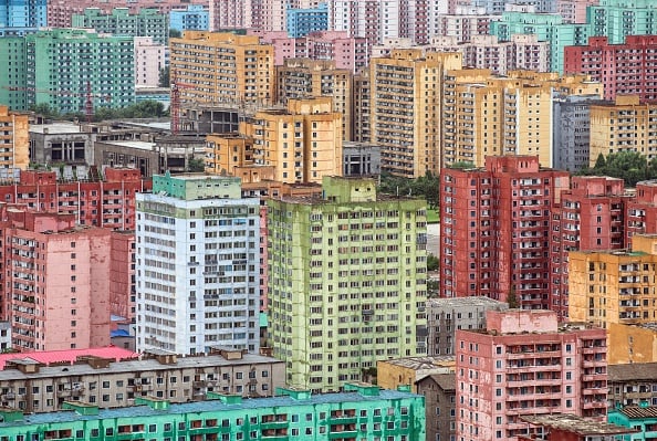 appartementenflats in Noord-Korea