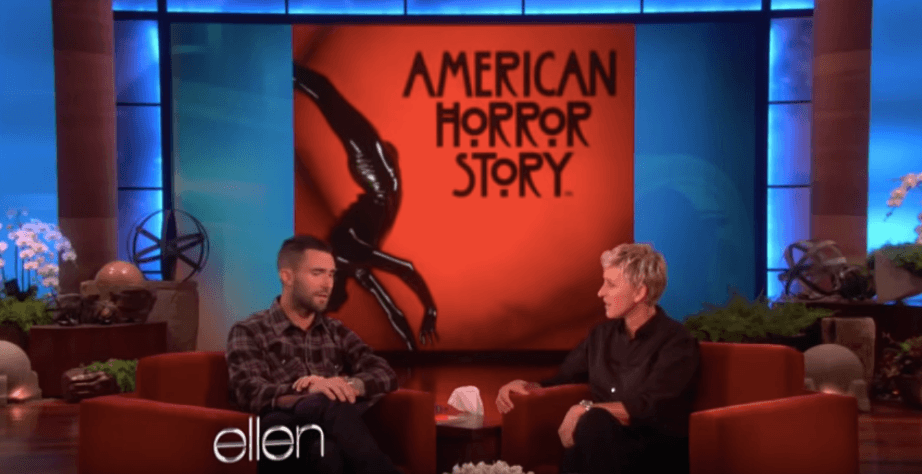 Adam Levine na Ellen diskutovat o jeho roli v American Horror Story