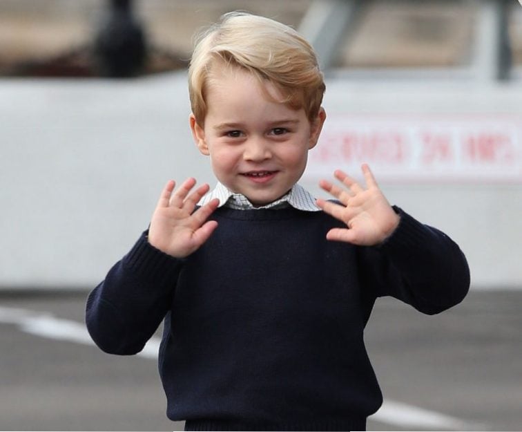 How old is Prince George and what's the age difference between him