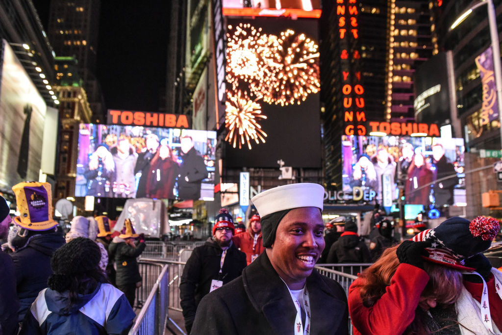 New Year Celebration In New York