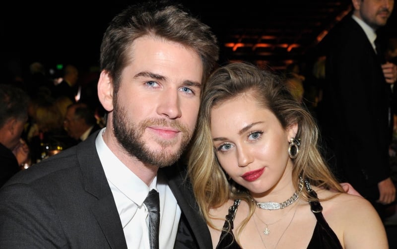 Liam Hemsworth and Miley Cyrus