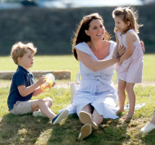 Prince George, Princess Charlotte, Kate Middleton