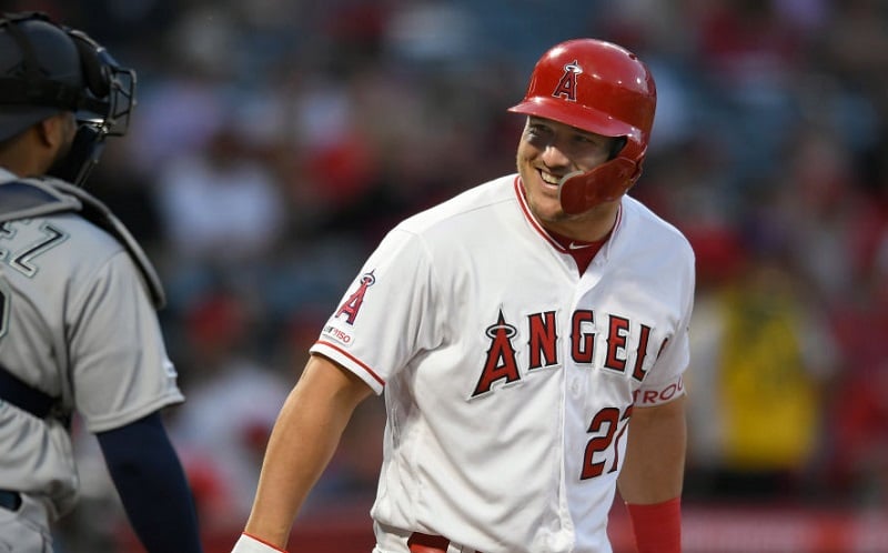 mike trout 4th of july jersey