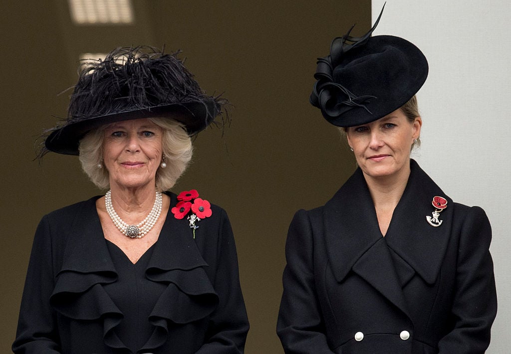 Camilla Parker Bowles and Sophie, Countess of Wessex