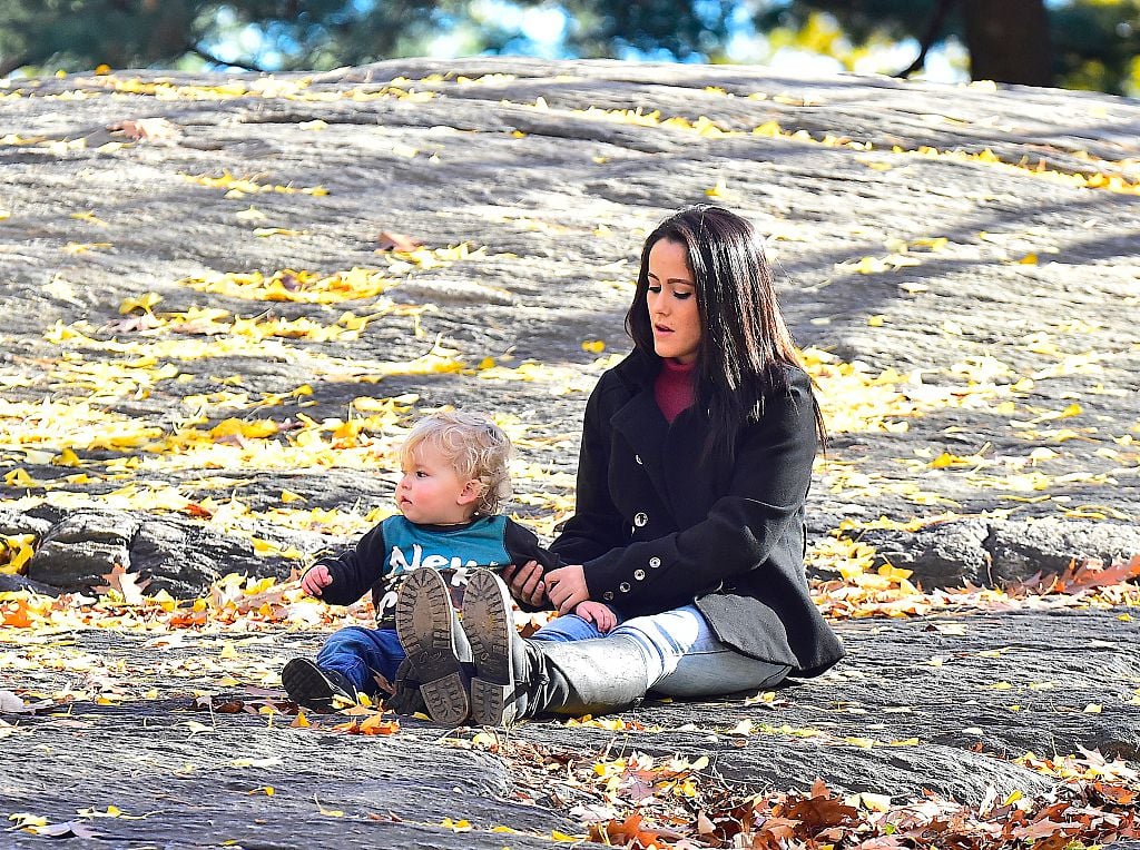 Jenelle Evans with son, Kaiser