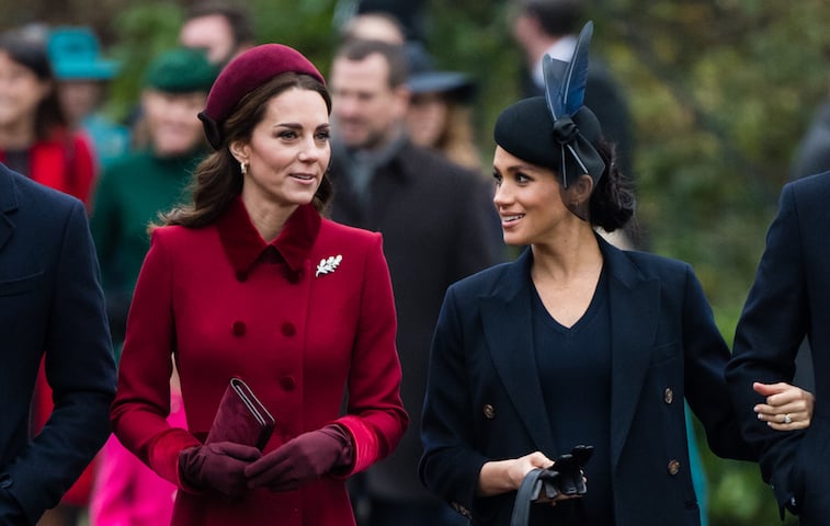 Meghan Markle and Kate Middleton