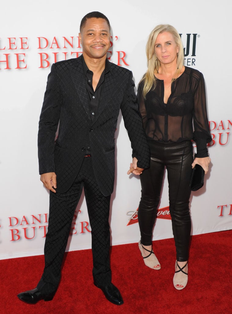 Is Cuba Gooding Jr Married And How Many Children Does He Have   Cuba Gooding Jr. And Sara Kapfer 