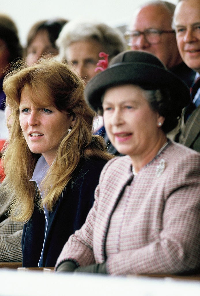 Sarah Ferguson and Queen Elizabeth