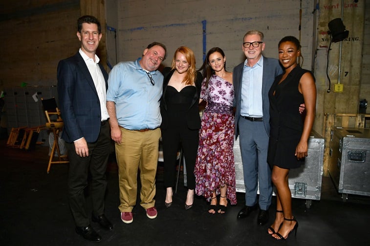 Craig Erwich, Bruce Miller, Elisabeth Moss, Alexis Bledel, Warren Littlefield, and Samira Wiley