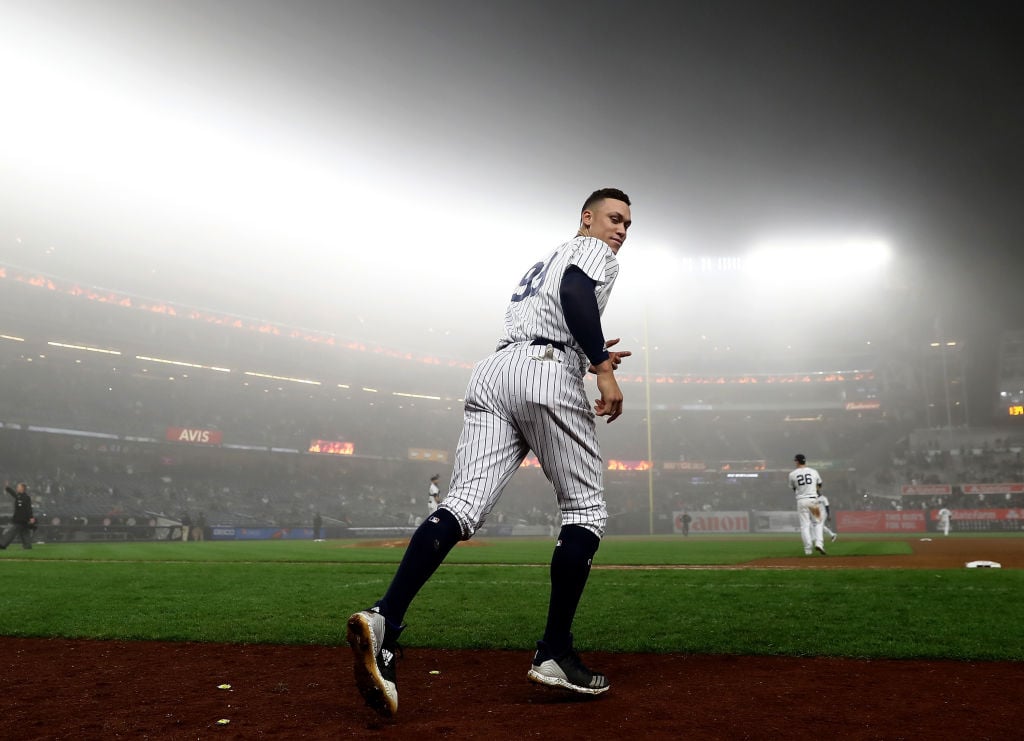 How tall does Aaron Judge tower over past Yankee walk years? - Pinstripe  Alley