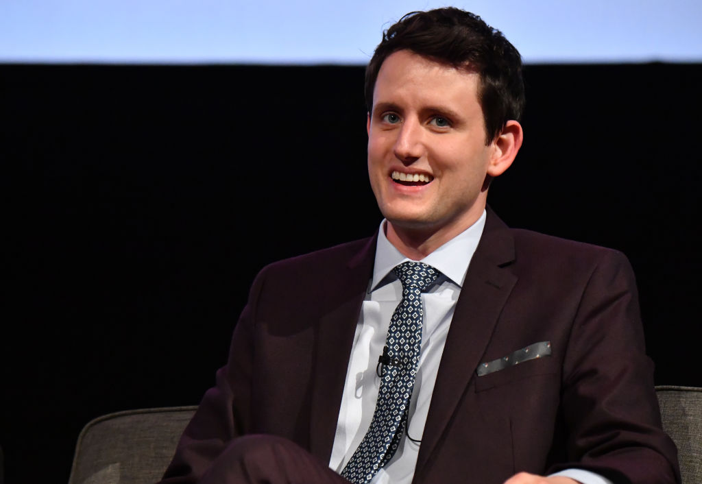 Zach Woods and sharon stone