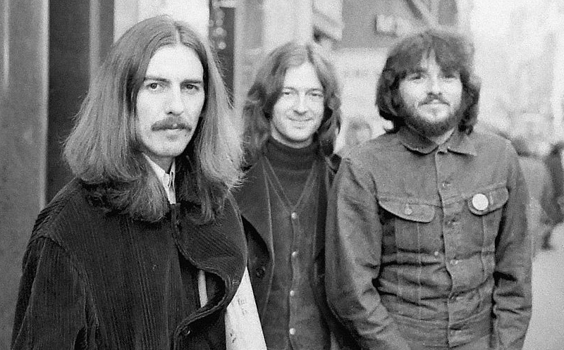 The Classic Beatles Song George Harrison Wrote in Eric Clapton's Backyard