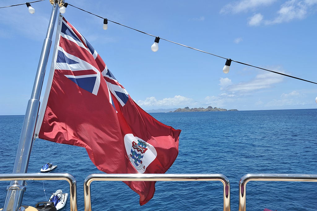 below deck sailing yacht flag