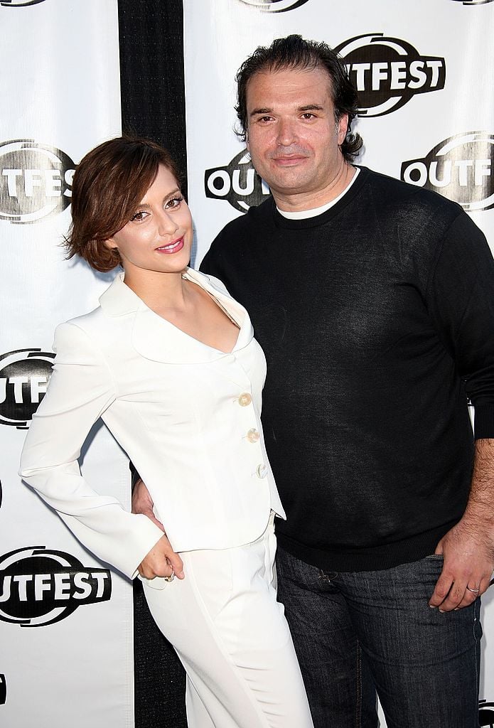 Brittany Murphy și Simon Monjack participă la un OUTFEST 2007