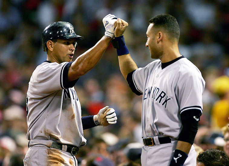 Alex Rodriguez and Derek Jeter