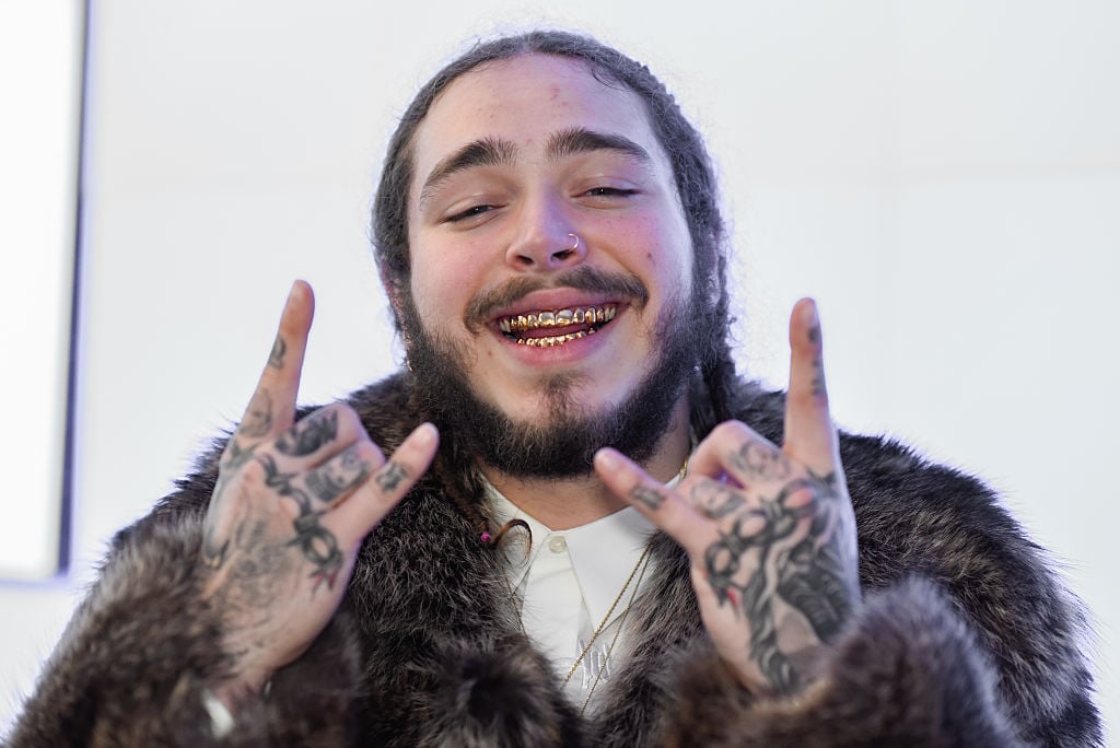Post Malone Found Room for a New Face Tattoo  Tattoo Ideas Artists and  Models