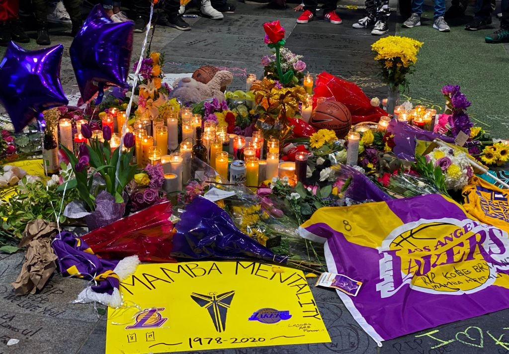 Image result for kobe bryant funeral photos