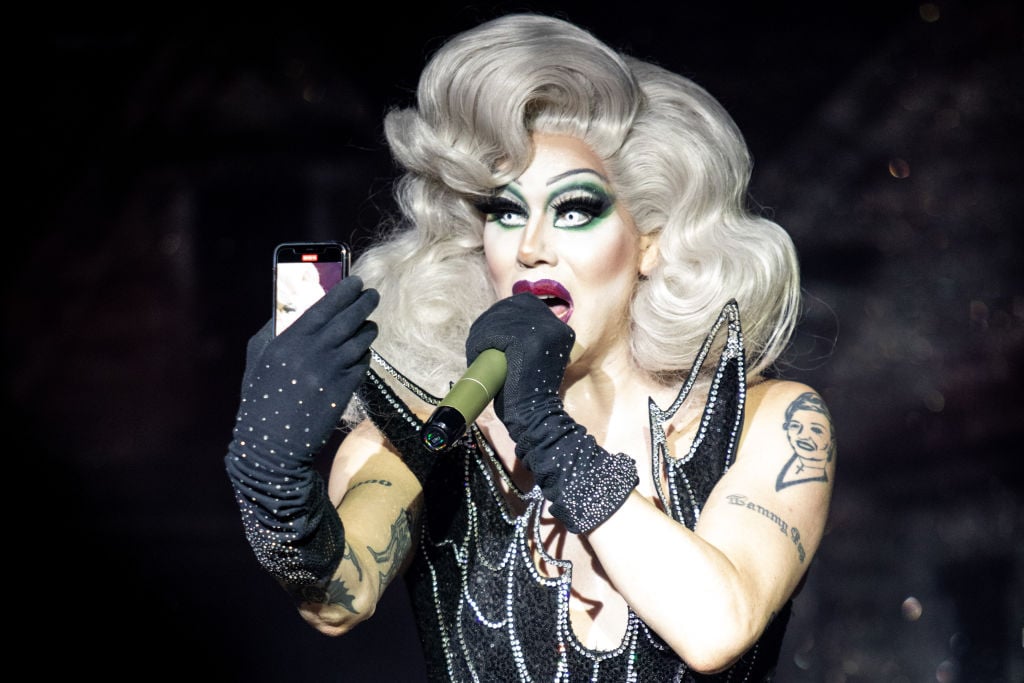 Sharon Needles performs onstage