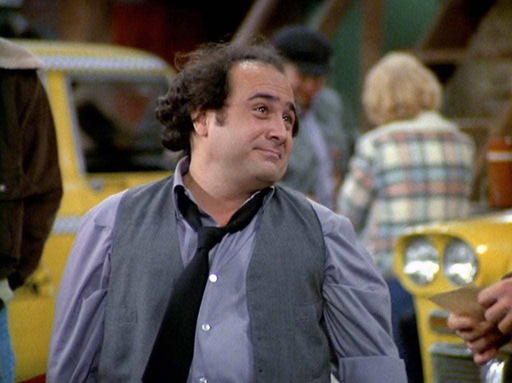 Danny DeVito as Louie De Palma in 'Taxi'