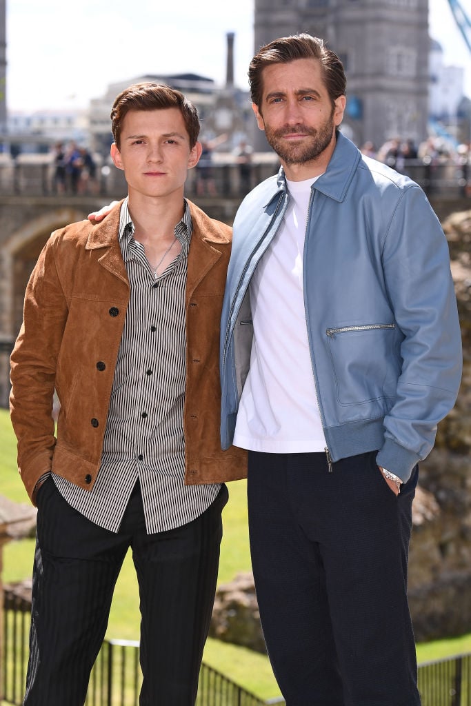Jake Gyllenhaal and Tom Holland of 'Spider-Man: Far From Home' Mysterio and Parker