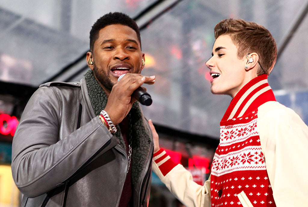 Usher, Justin Bieber