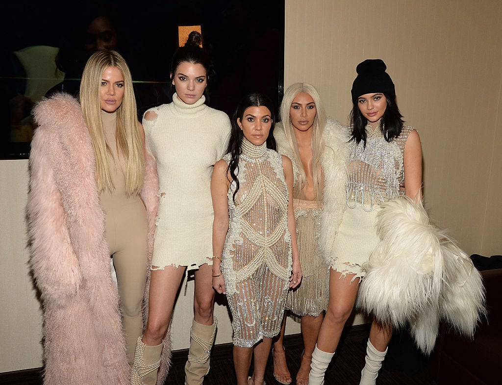 Khloé Kardashian, Kendall Jenner, Kourtney Kardashian, Kim Kardashian West, and Kylie Jenner kids