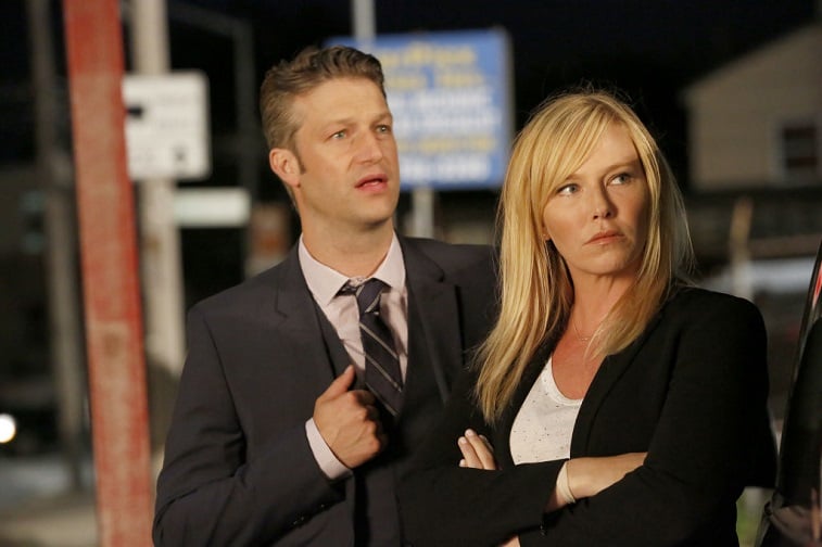 Peter Scanavino and Kelli Giddish